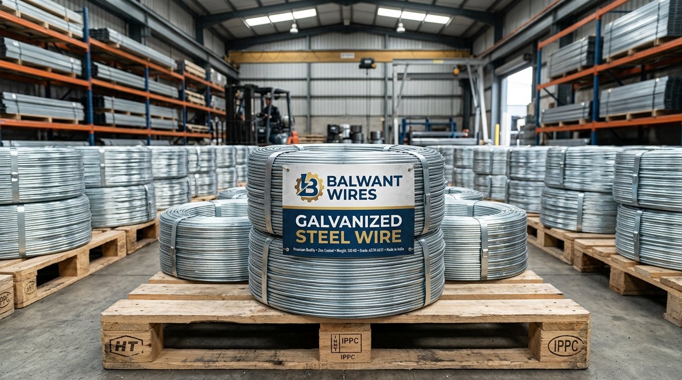 Galvanized Iron GI Wire - Balwant Wires