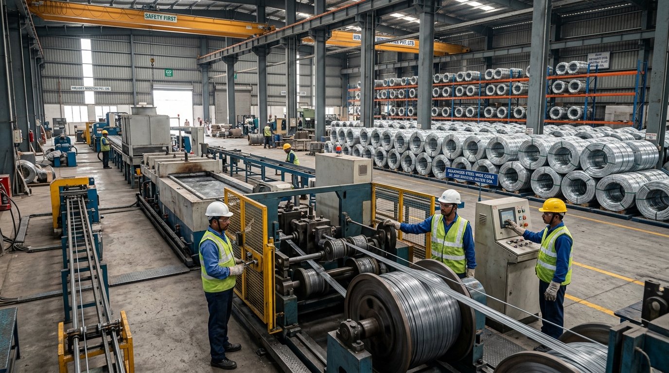 Balwant Wires Modern Indian Plant & Wire Drawing Machinery